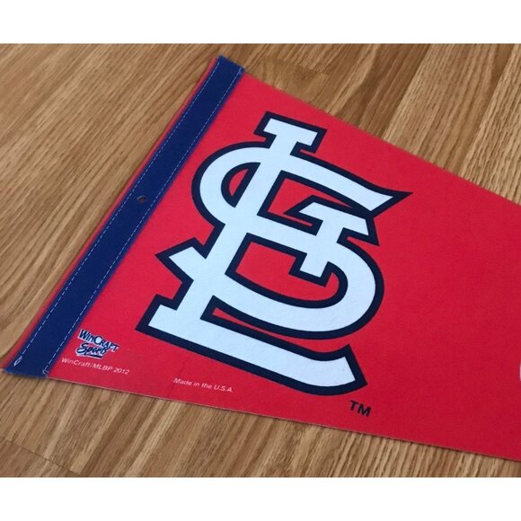 St. Louis Cardinals MLB WinCraft  Felt Pennant 2012 Made in USA Baseball - Picture 2 of 6